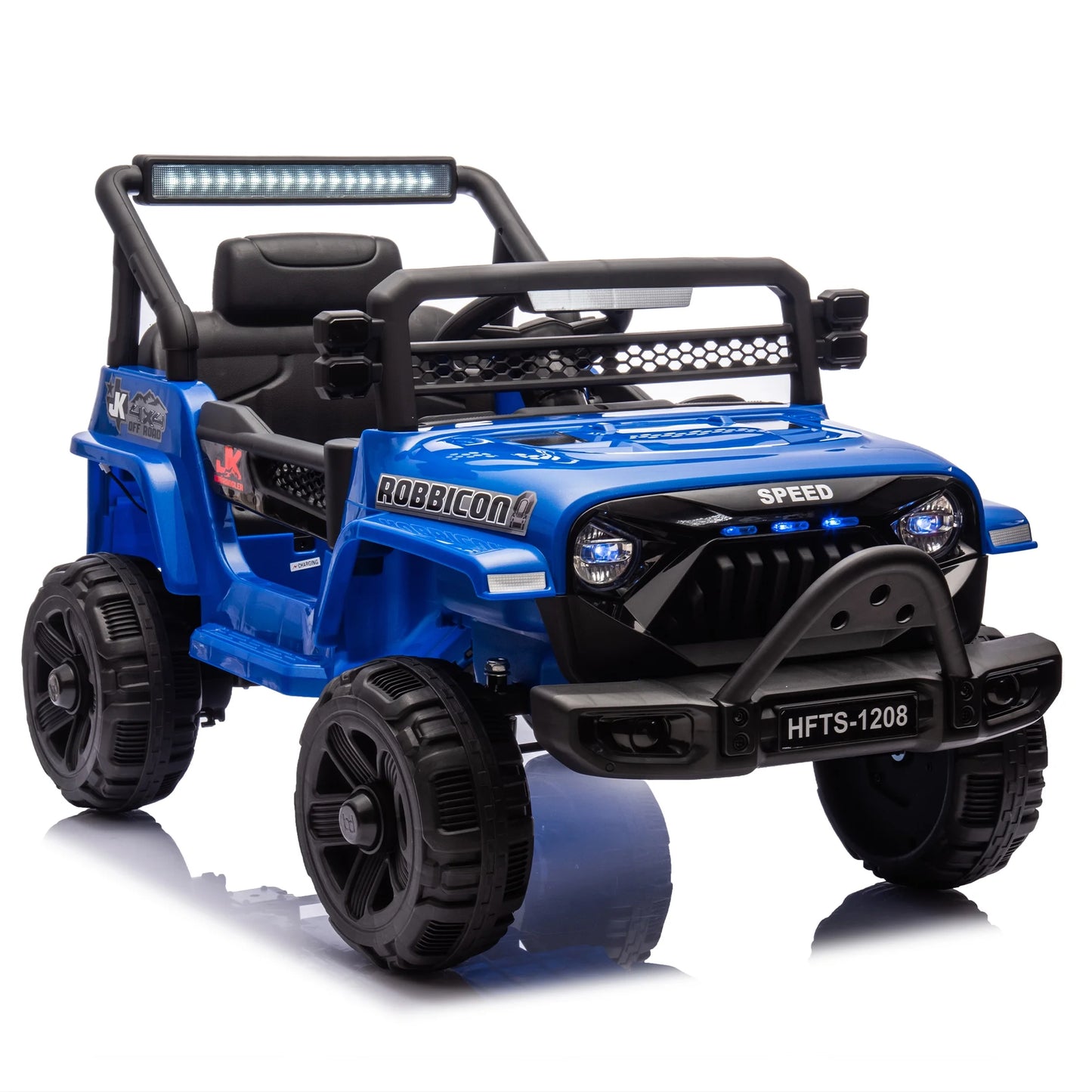 12V Kids Ride on Toys Cars with Parents Control, Toddler Electric Ride on Truck Car with Early Education Function, Riding Toy with 4 Wheel Suspension, MP3, USB, Electric Vehicle for Aged 3+