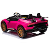 24V Lamborghini Huracan Ride on Toys Real 2 Seater Kids' Electric Vehicles Battery Powered with Remote Control, LED Light, Music, Bluetooth, Cars for Boys Girls 3-8