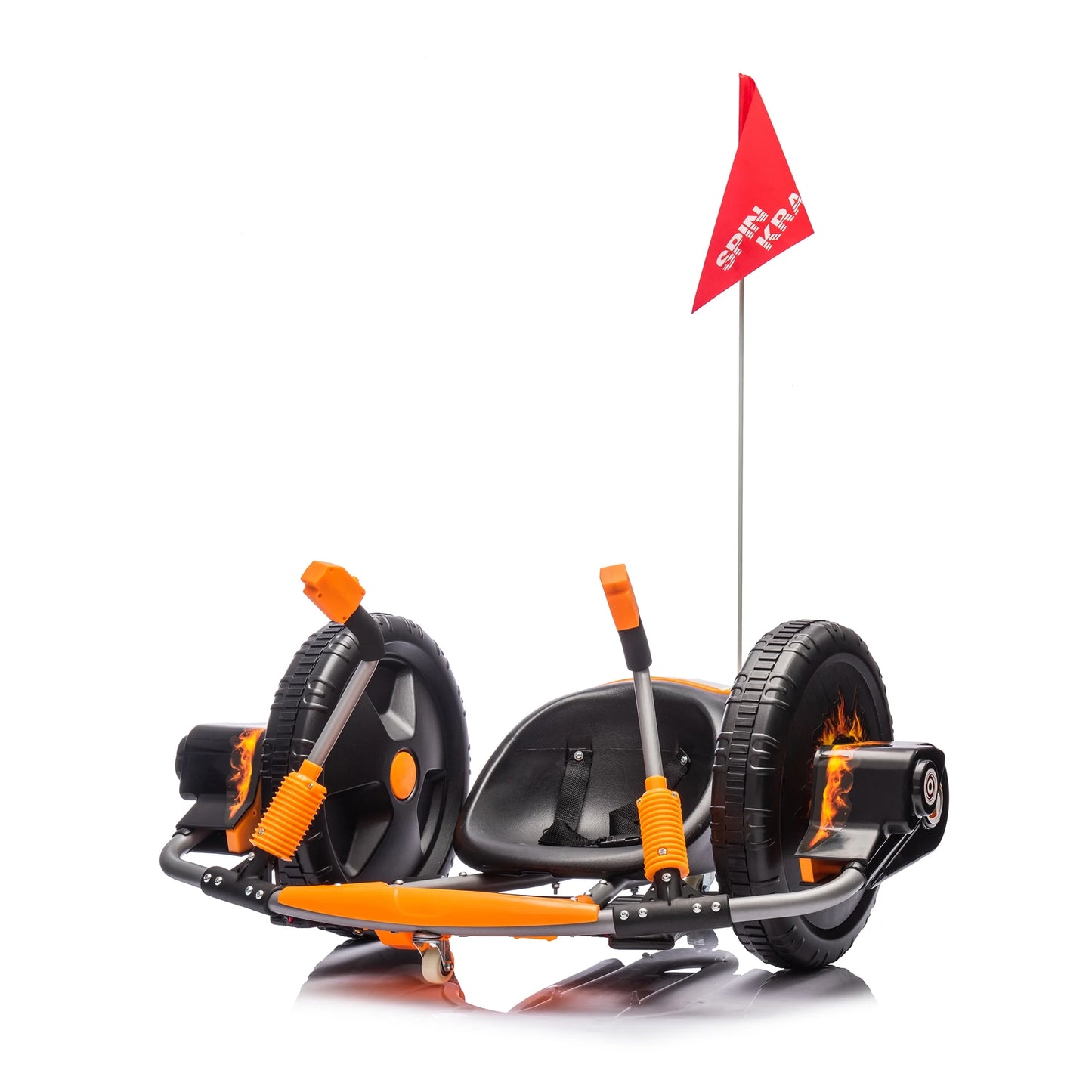 12V Kids Ride on Toys Cars, 360 Degrees Rotating Toddler Ride on Drift Car Electric Drifting Go Kart with Dual Handle Control, Kids' Electric Vehicle with 2 Motors, Pedal Accelerator for Aged 6+