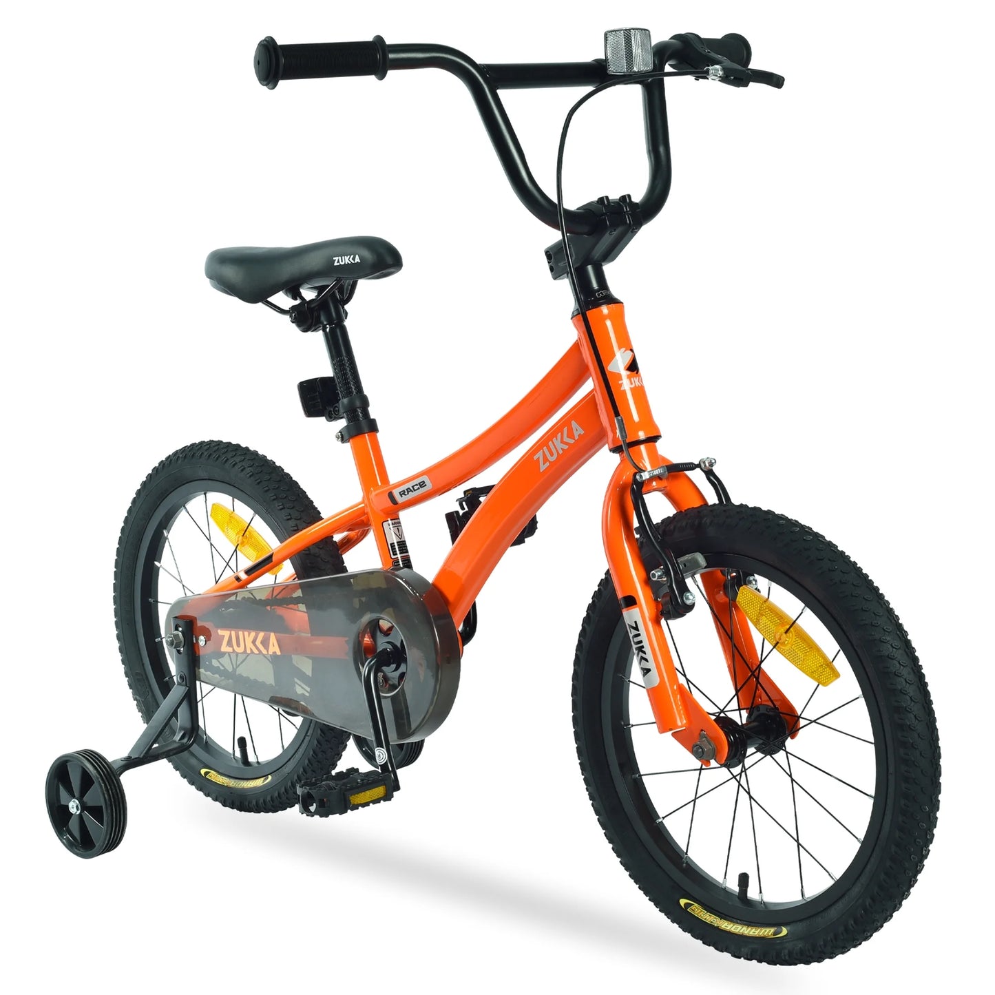 16" Kids Bike, Girls Bike Boys Bike with Training Wheels, Kids Bicycle with Adjustable Saddle & Handlebar, Kids' Bicycles with Anti-Skid Tires, Bike for Aged 4-7 Years