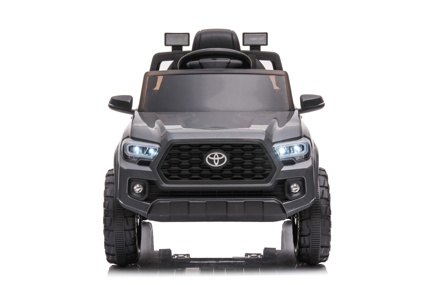 Toyota Tacoma Ride on Truck Toy, 12V Battery Powered Kids Electric Car with Remote Control, Digital Display, Spring Suspension, Storage Space, Music &FM, Gift for Boys Girls Age 3-8 Year