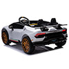 24V Lamborghini Huracan Ride on Toys Real 2 Seater Kids' Electric Vehicles Battery Powered with Remote Control, LED Light, Music, Bluetooth, Cars for Boys Girls 3-8